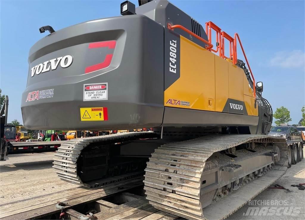 Volvo EC480EL Pásová rýpadla