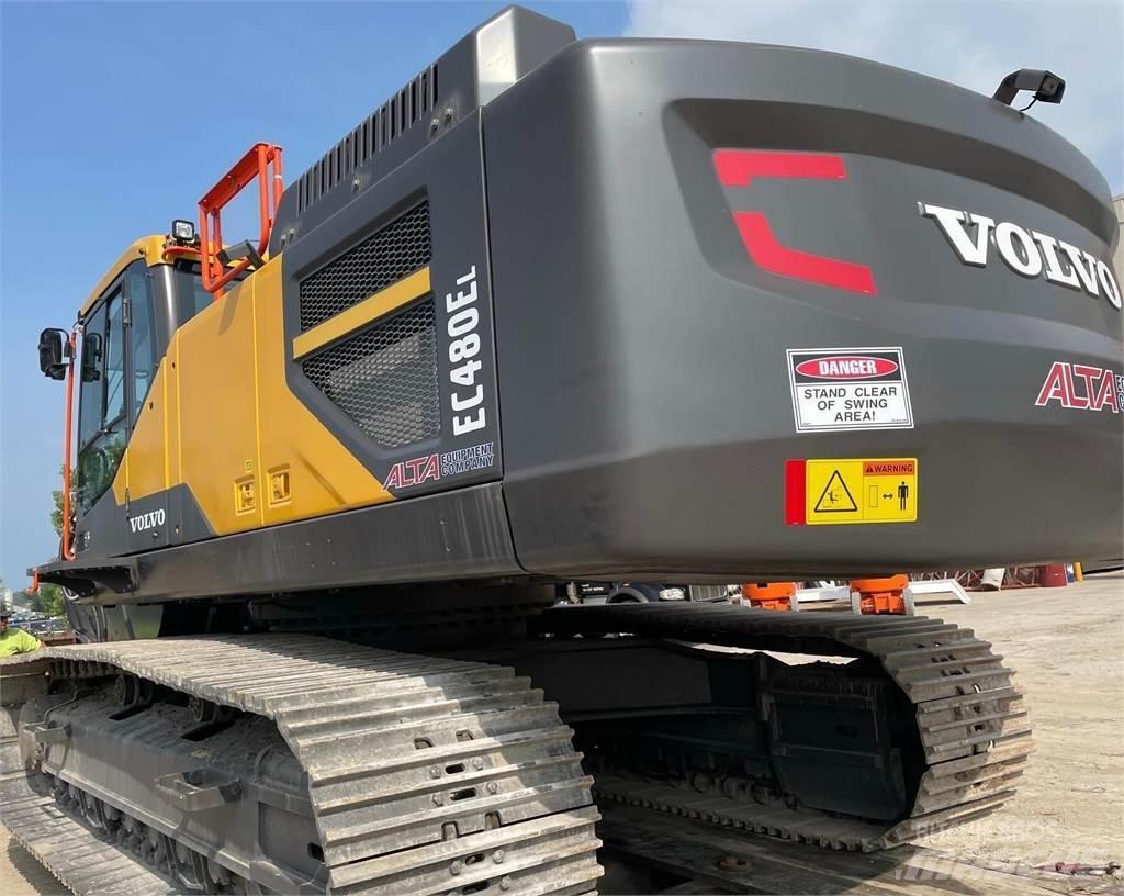Volvo EC480EL Pásová rýpadla