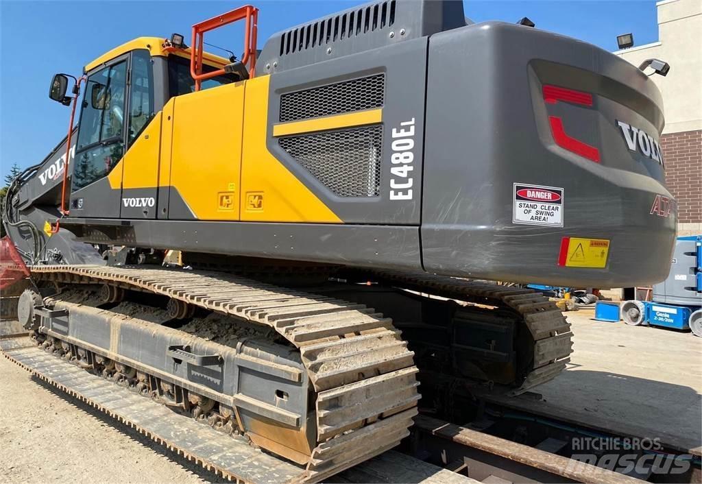 Volvo EC480EL Pásová rýpadla