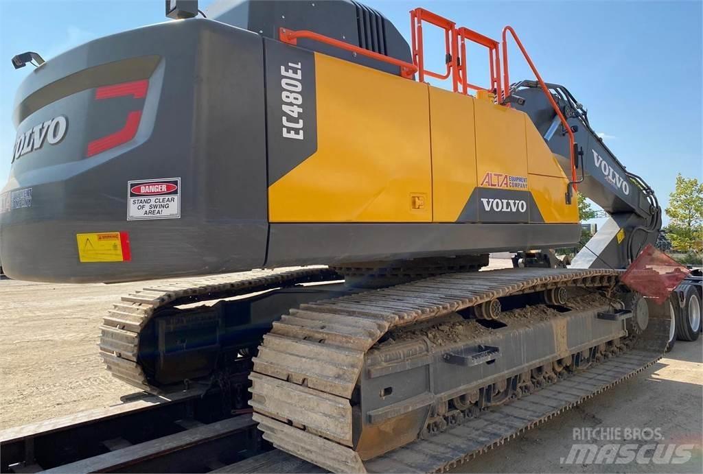 Volvo EC480EL Pásová rýpadla