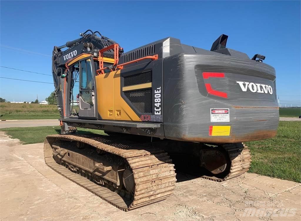 Volvo EC480EL Pásová rýpadla