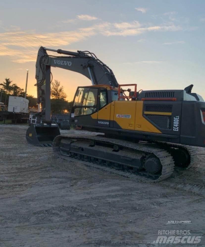 Volvo EC480EL Pásová rýpadla