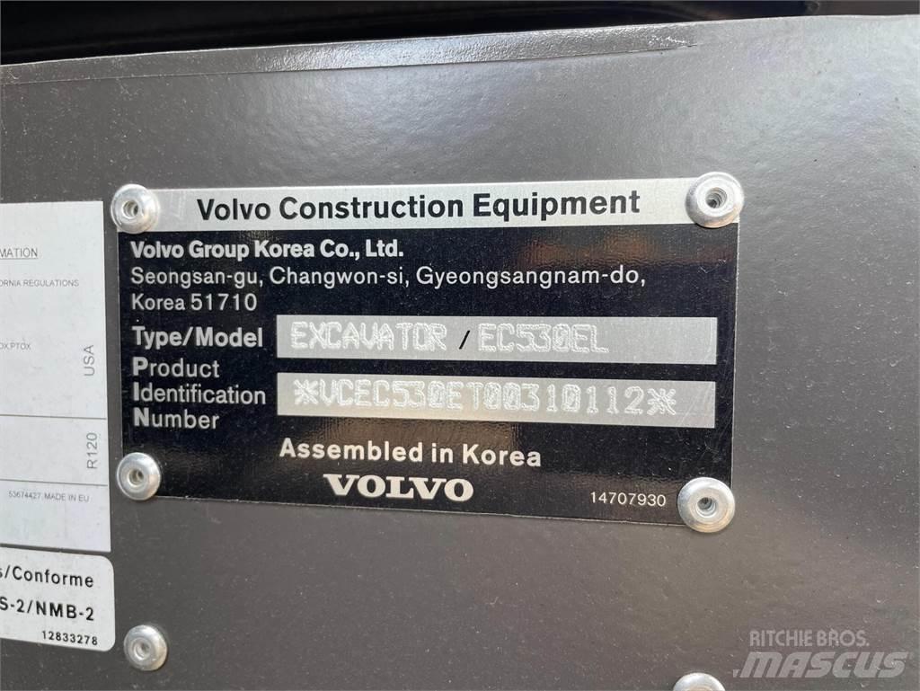 Volvo EC530EL Pásová rýpadla
