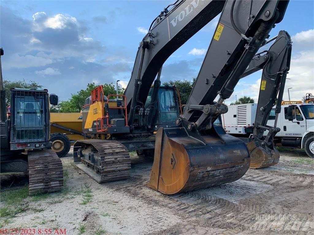 Volvo EC550EL Pásová rýpadla