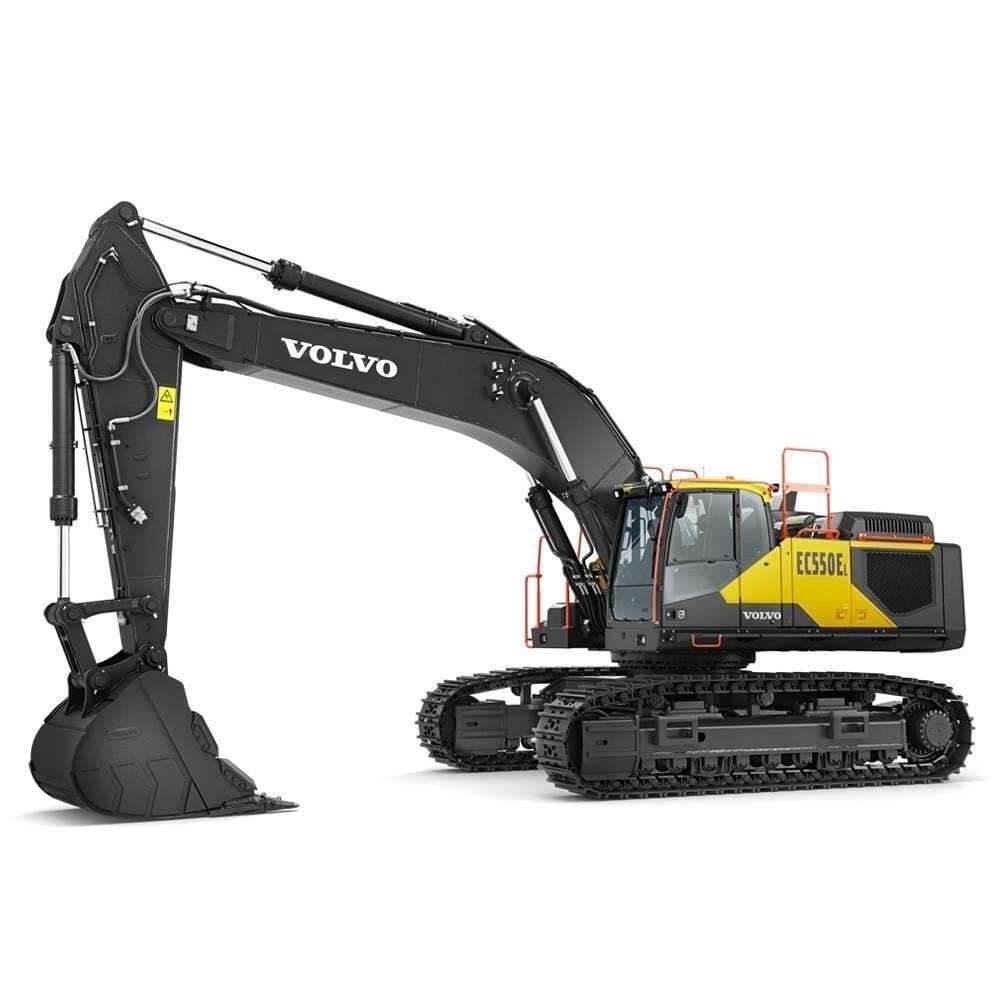 Volvo EC550EL Pásová rýpadla