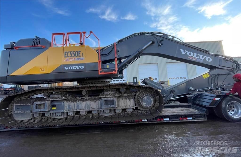 Volvo EC550EL Pásová rýpadla
