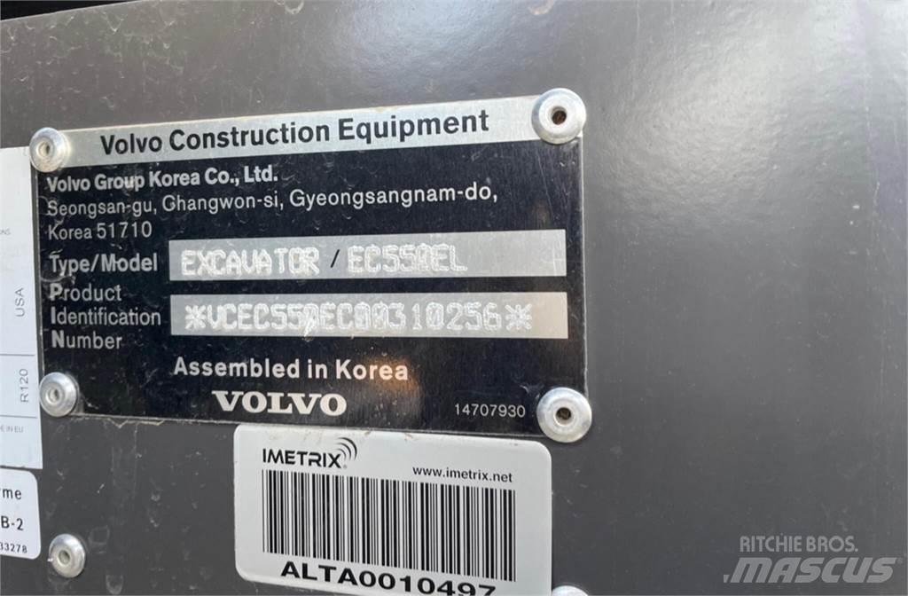 Volvo EC550EL Pásová rýpadla