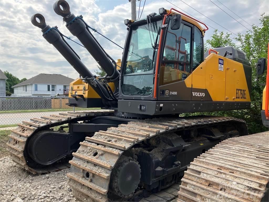 Volvo EC750EL Pásová rýpadla