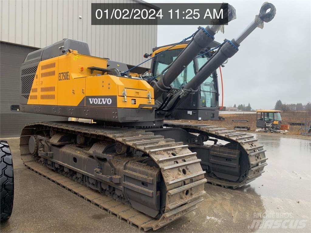 Volvo EC750EL Pásová rýpadla