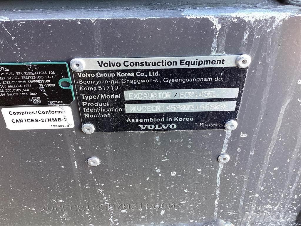 Volvo ECR145EL Pásová rýpadla
