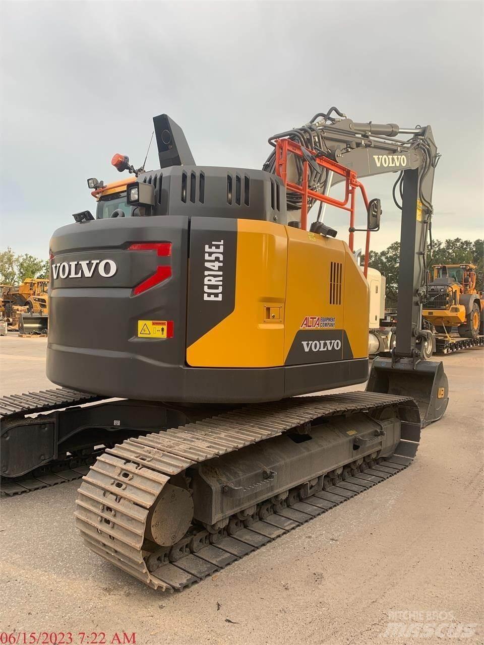 Volvo ECR145EL Pásová rýpadla