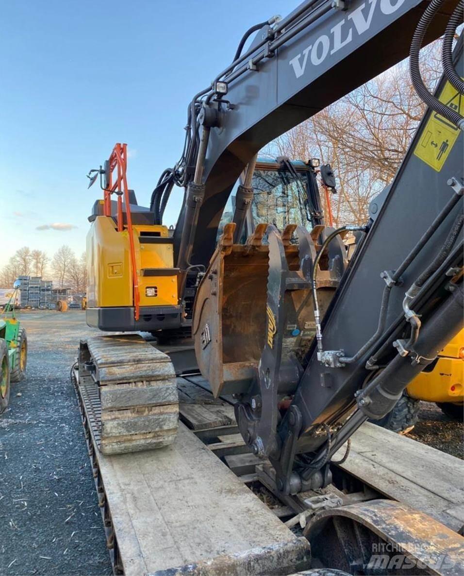 Volvo ECR145EL Pásová rýpadla