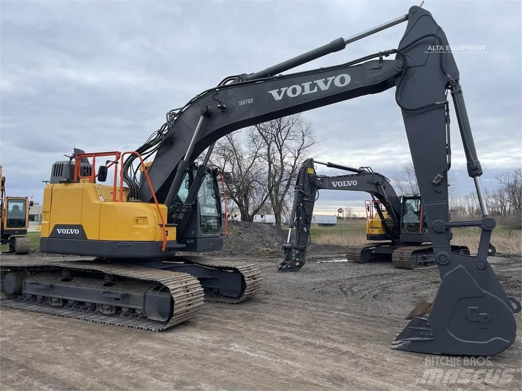 Volvo ECR235EL Pásová rýpadla