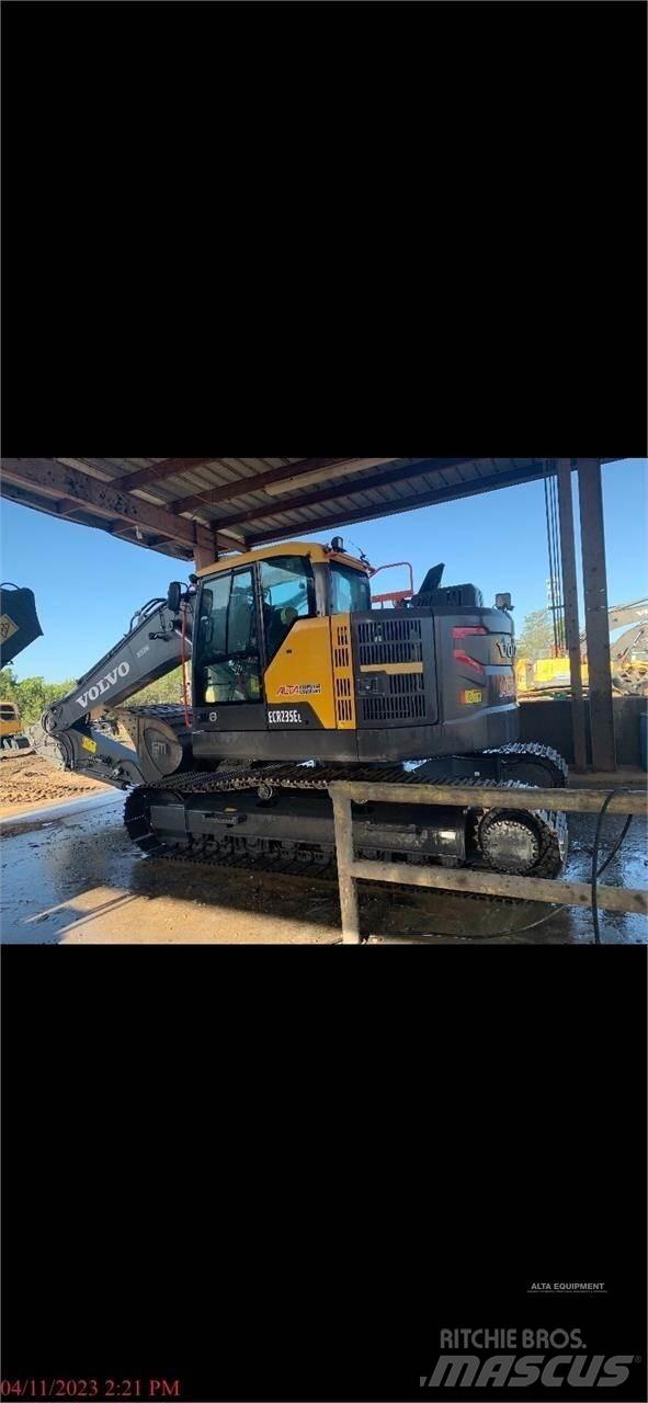 Volvo ECR235EL Pásová rýpadla