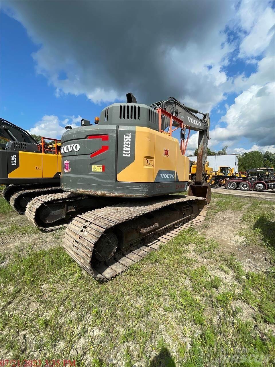 Volvo ECR235EL Pásová rýpadla