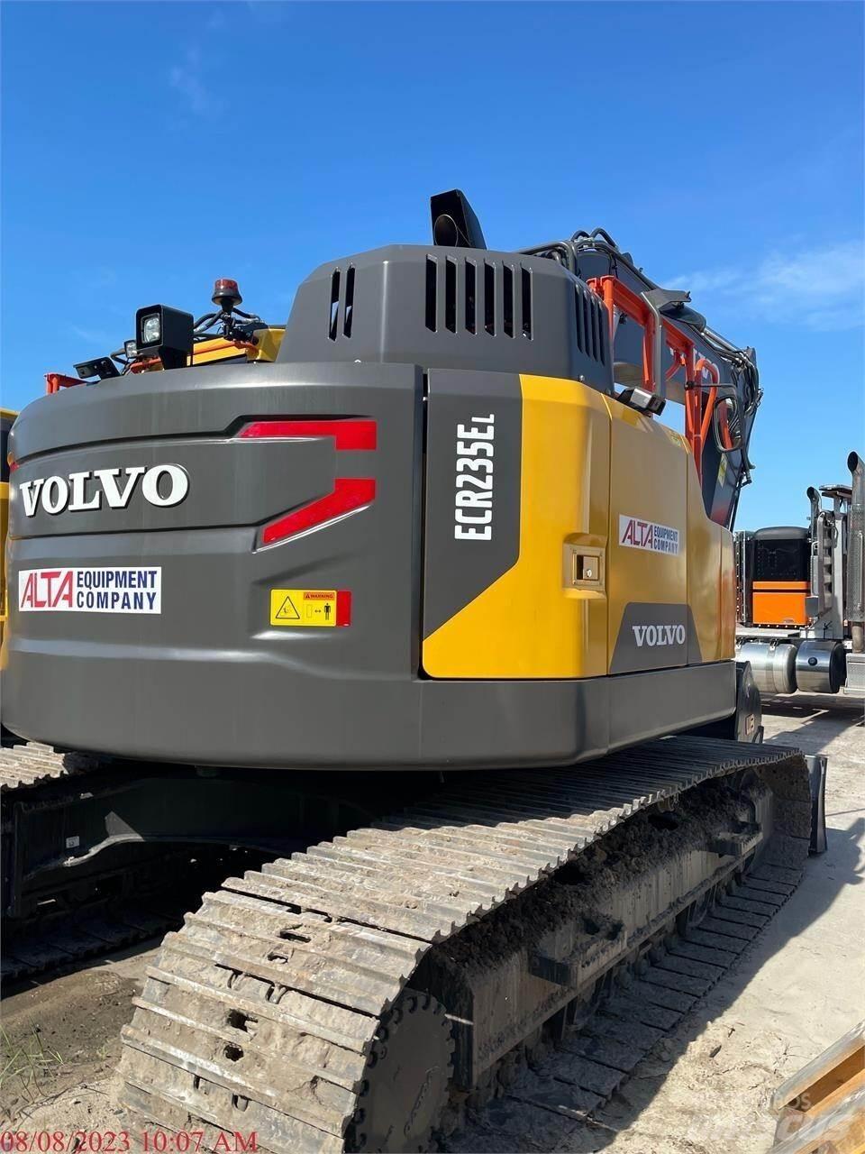 Volvo ECR235EL Pásová rýpadla