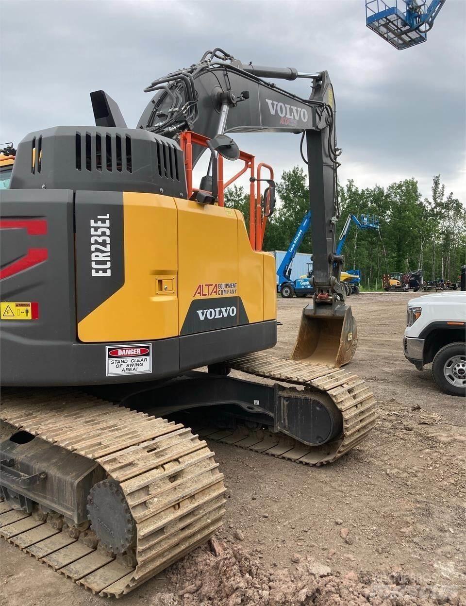 Volvo ECR235EL Pásová rýpadla