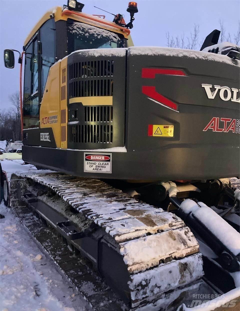 Volvo ECR235EL Pásová rýpadla