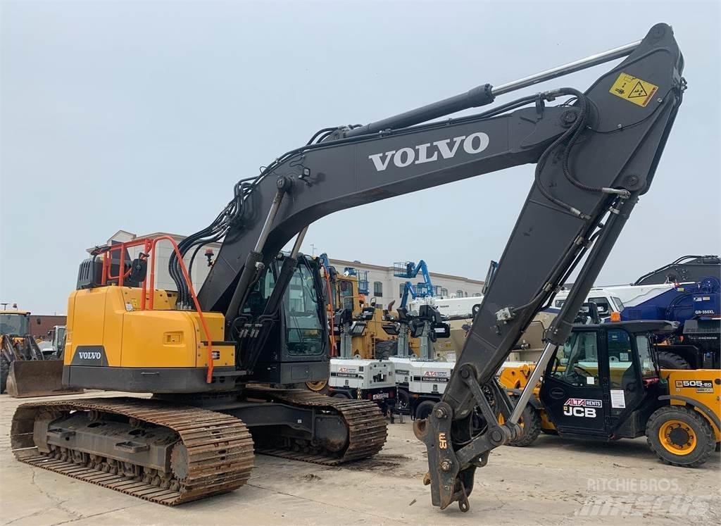 Volvo ECR235EL Pásová rýpadla