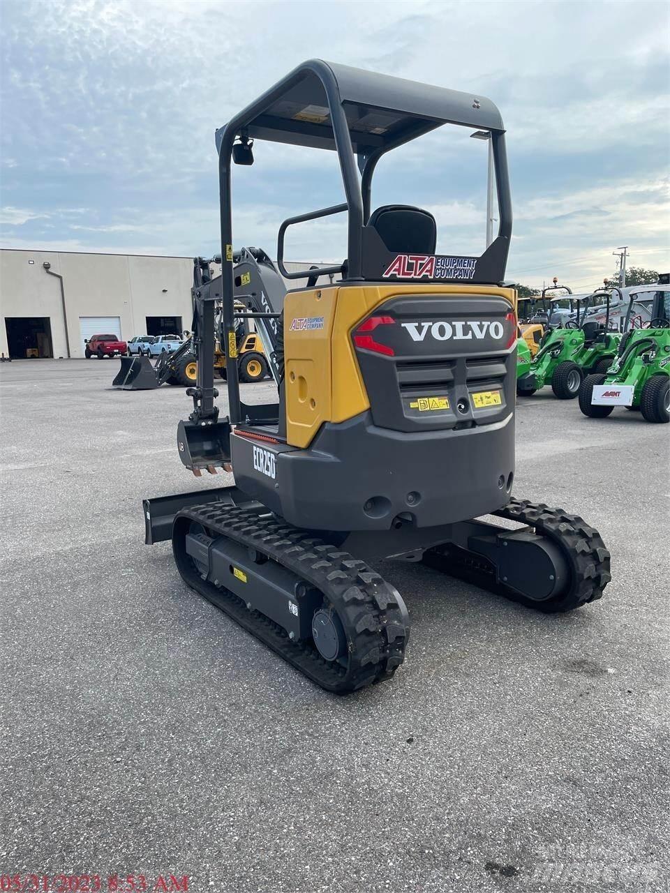 Volvo ECR25D Mini rýpadla < 7t