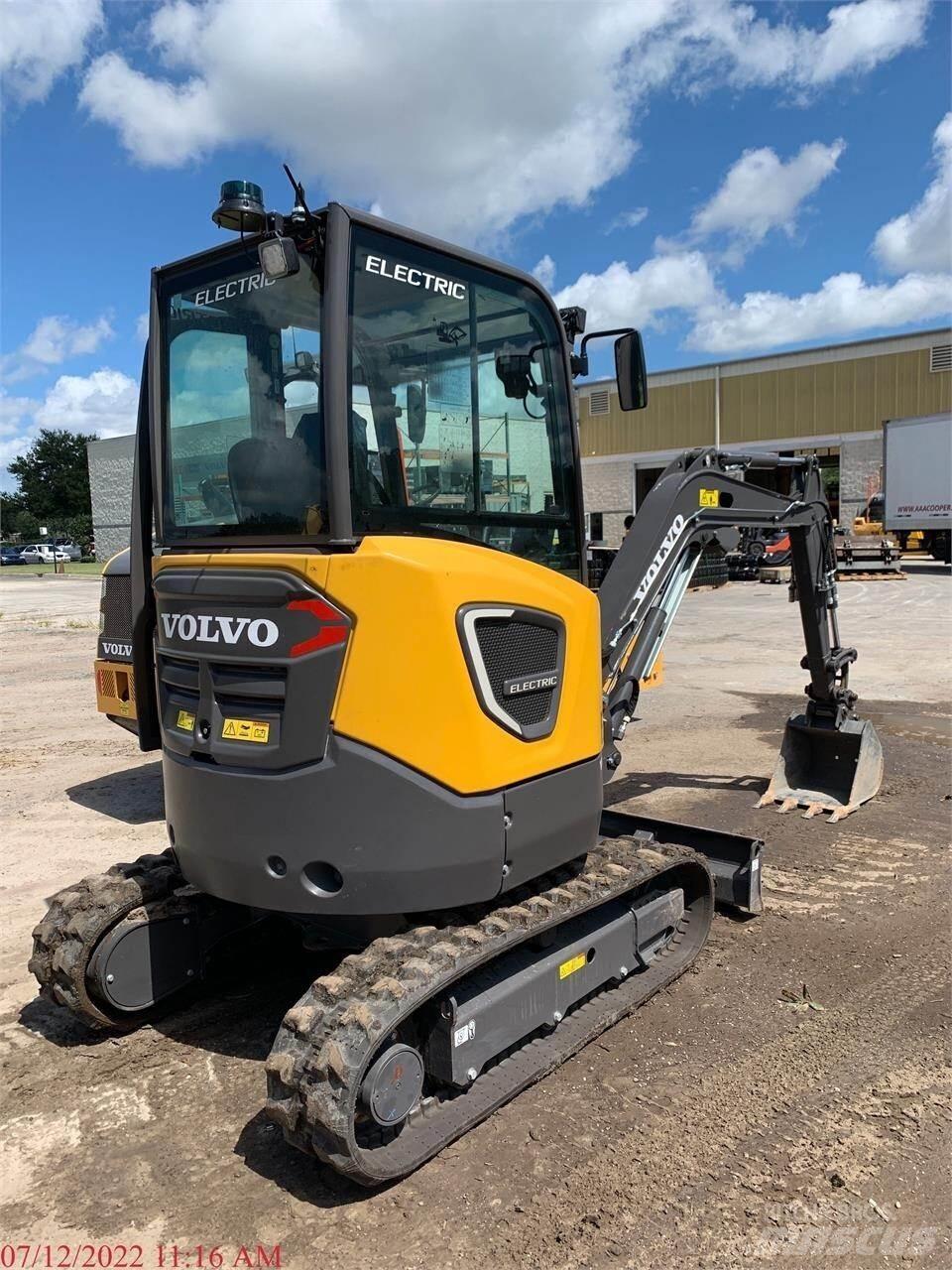Volvo ECR25D Mini rýpadla < 7t