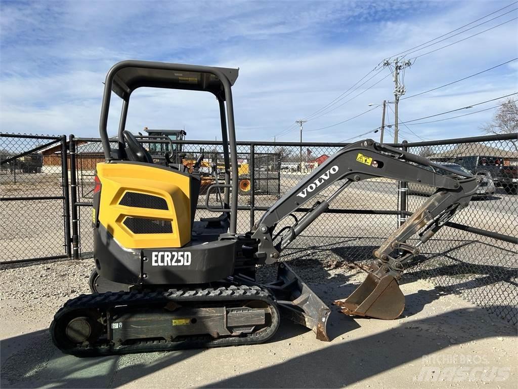 Volvo ECR25D Mini rýpadla < 7t