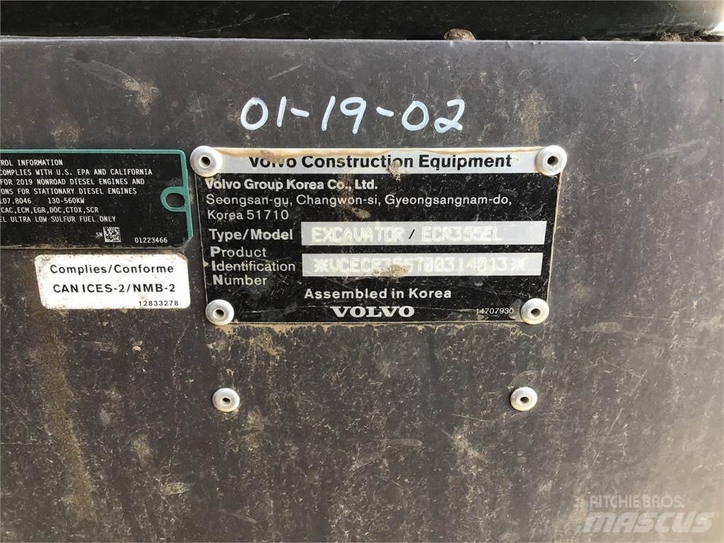 Volvo ECR355EL Pásová rýpadla