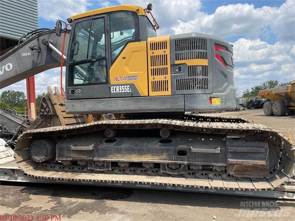 Volvo ECR355EL Pásová rýpadla