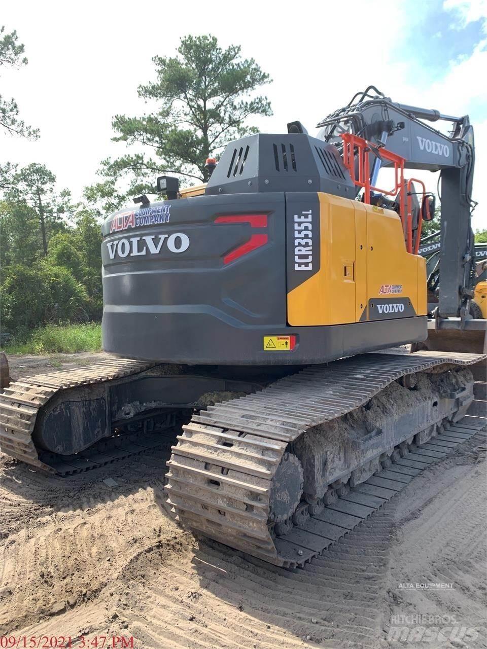Volvo ECR355EL Pásová rýpadla