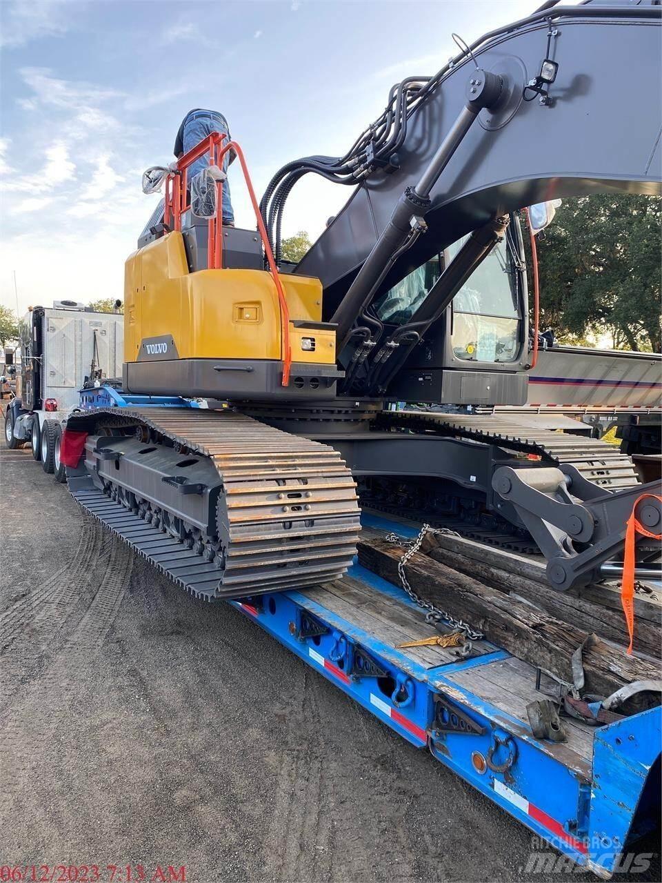 Volvo ECR355EL Pásová rýpadla