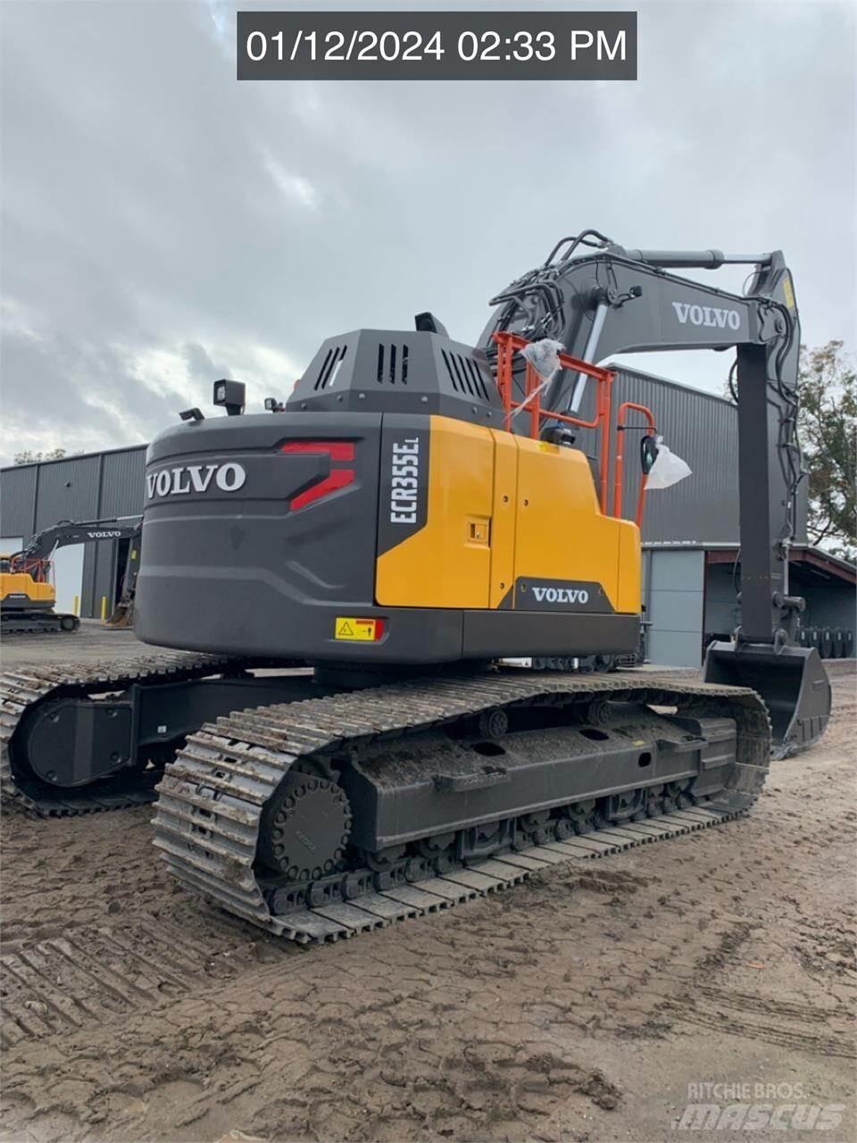 Volvo ECR355EL Pásová rýpadla