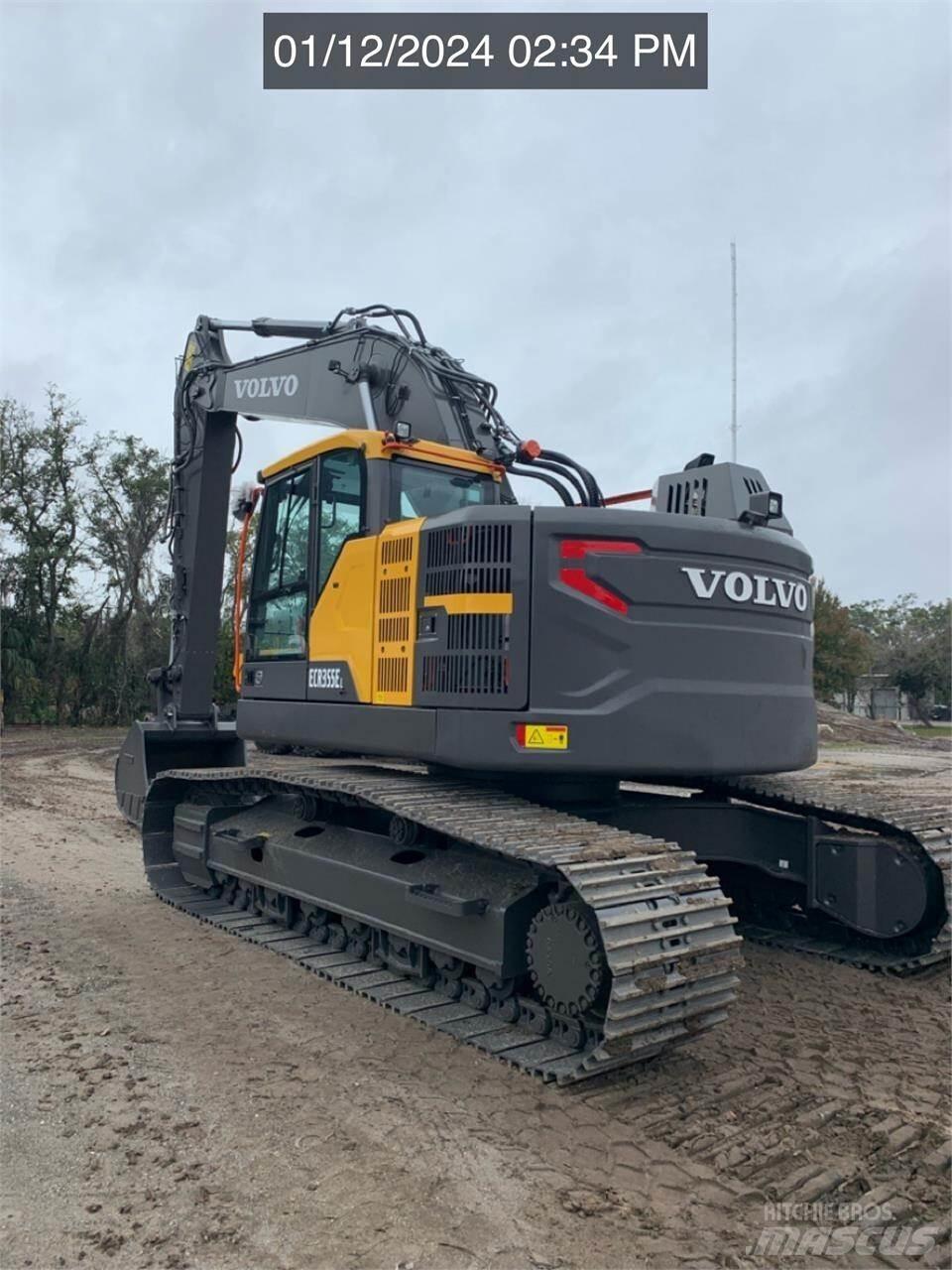 Volvo ECR355EL Pásová rýpadla