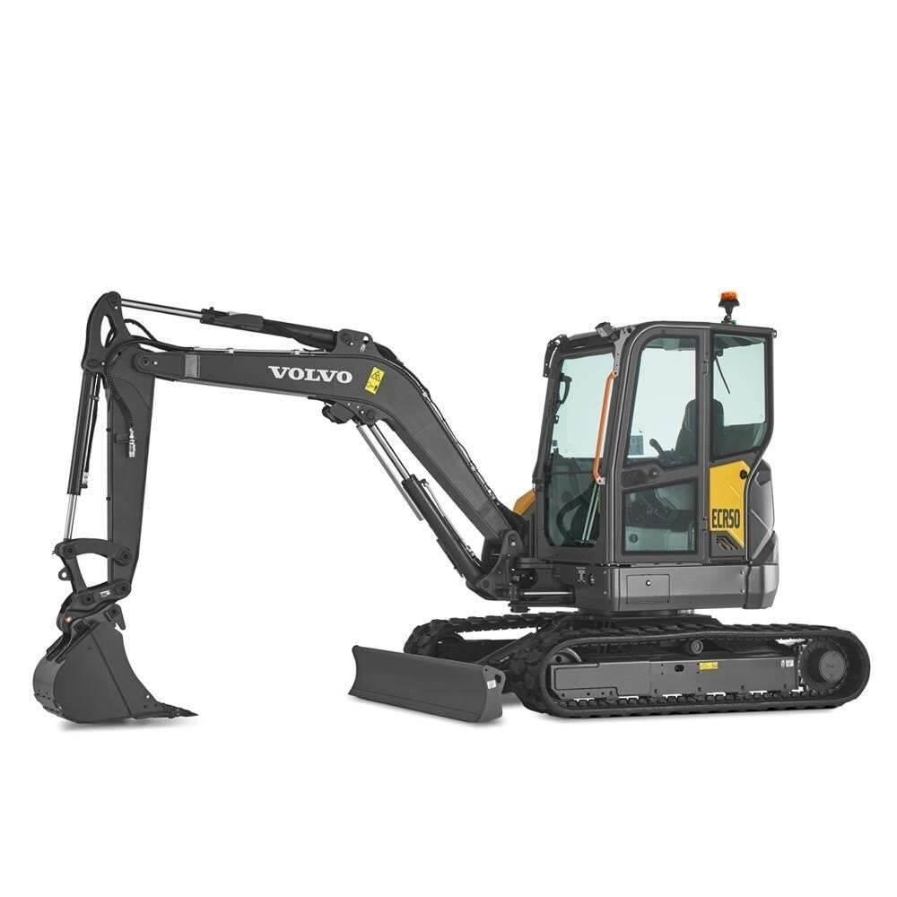 Volvo ECR50F Mini rýpadla < 7t
