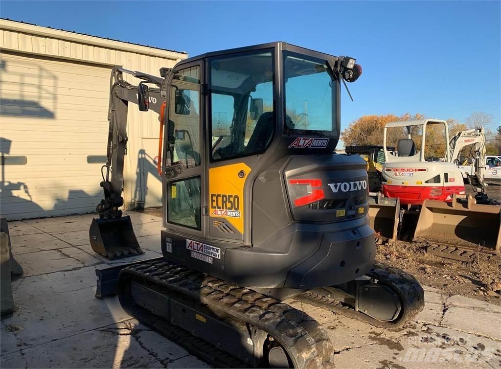Volvo ECR50F Mini rýpadla < 7t