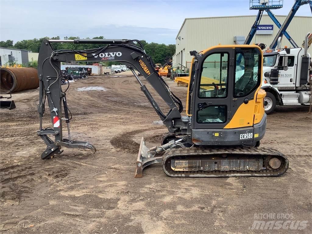 Volvo ECR58D Pásová rýpadla