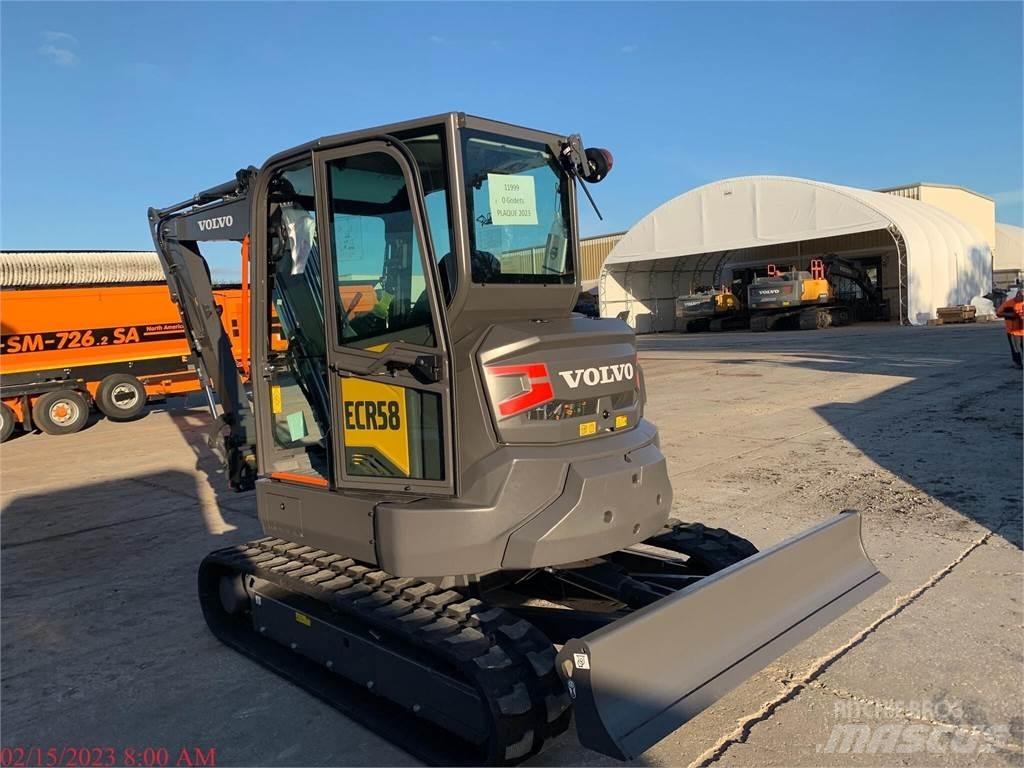Volvo ECR58F Pásová rýpadla