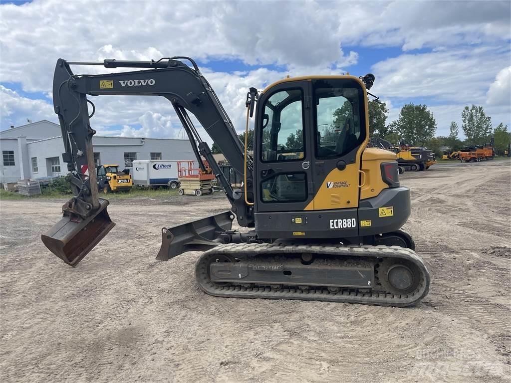 Volvo ECR88D Pásová rýpadla