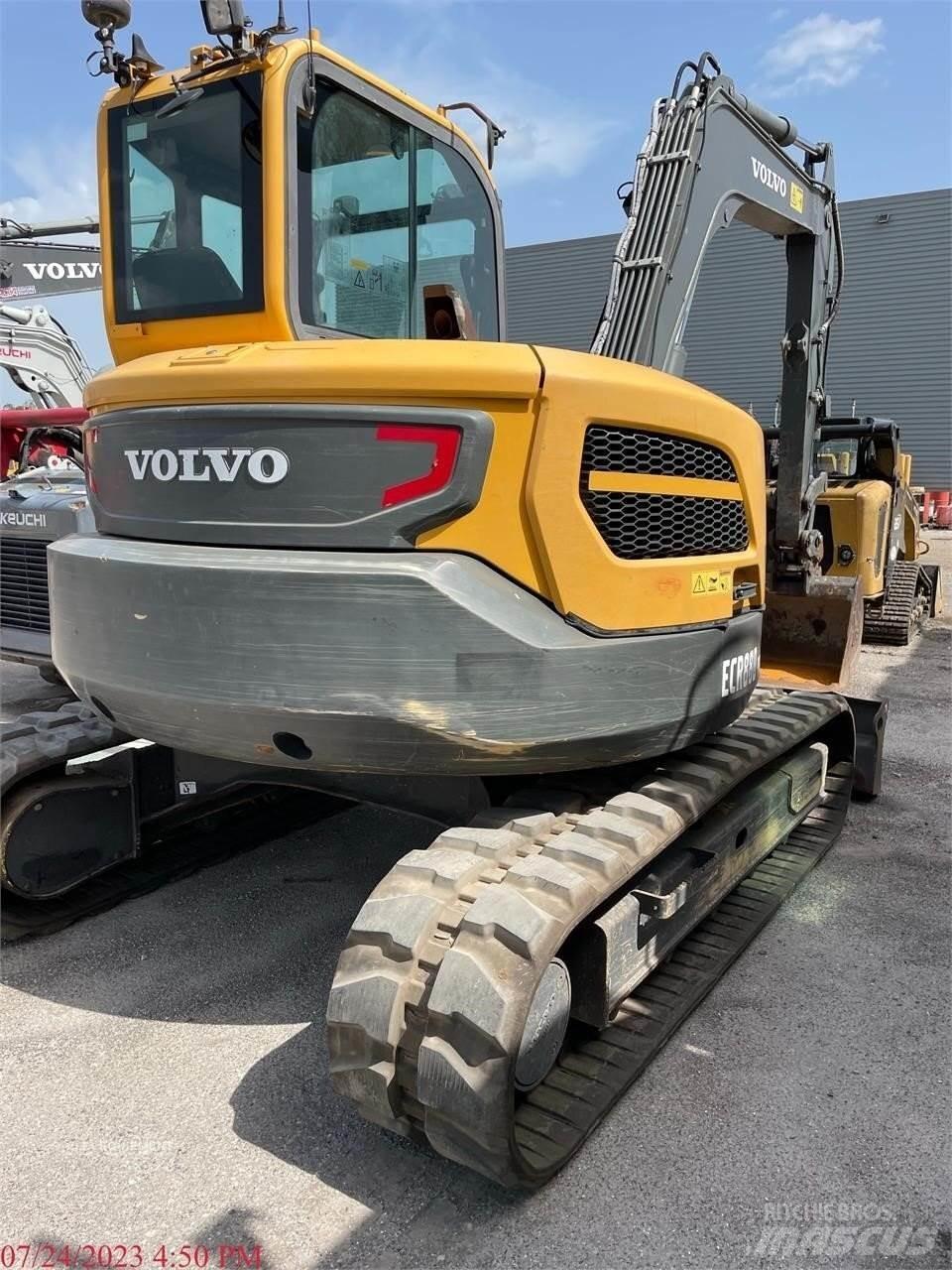 Volvo ECR88D Pásová rýpadla