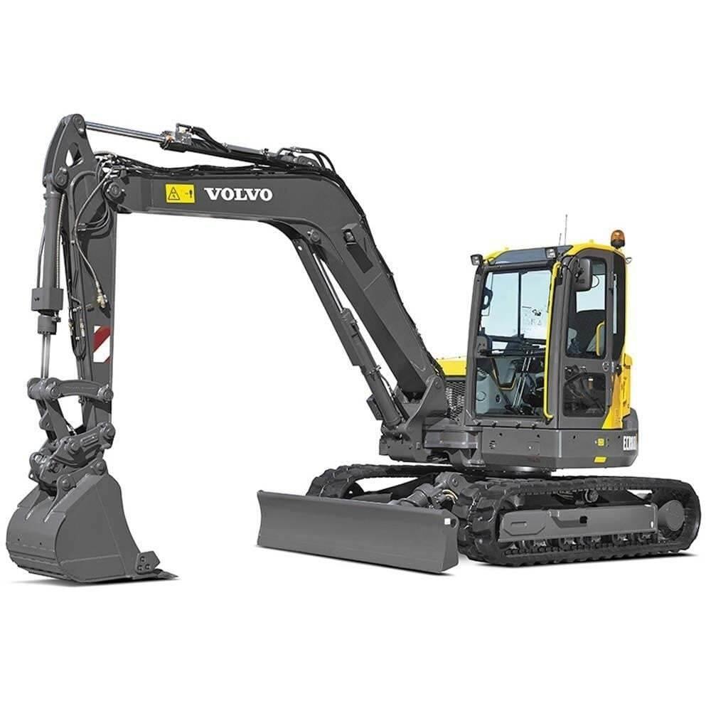 Volvo ECR88D Pásová rýpadla