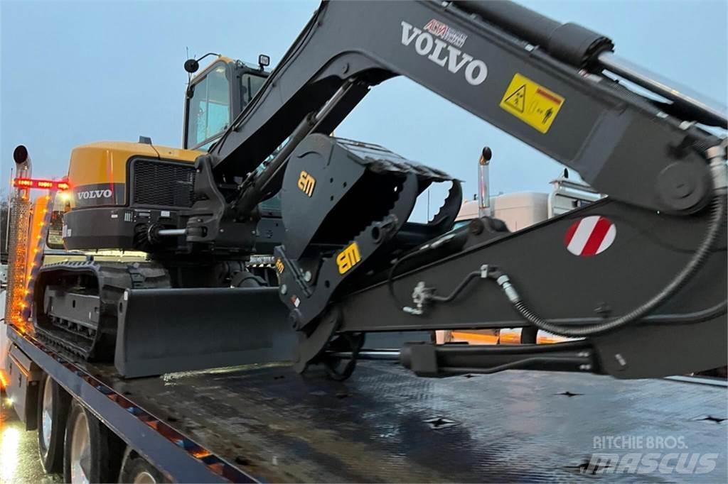 Volvo ECR88D Pásová rýpadla