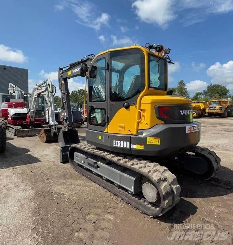 Volvo ECR88D Pásová rýpadla