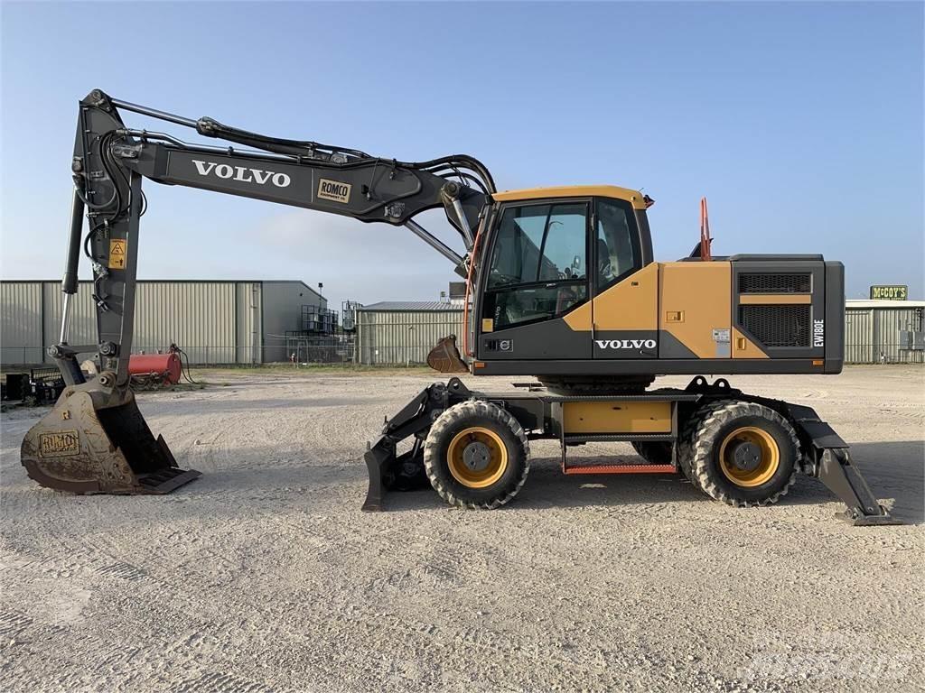 Volvo EW180E Kolová rýpadla