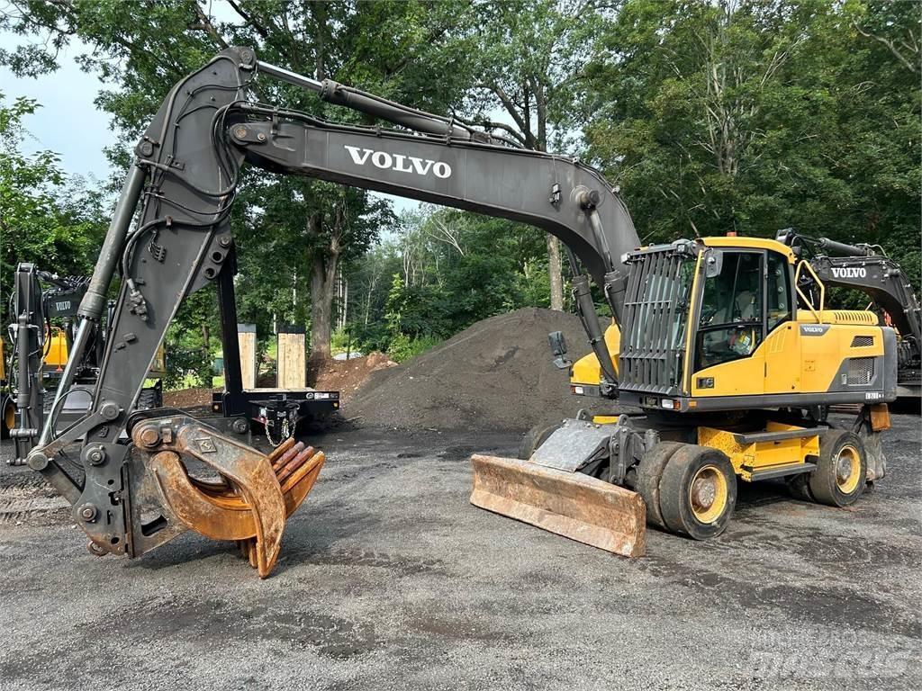 Volvo EW210D Kolová rýpadla