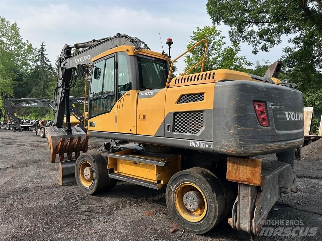 Volvo EW210D Kolová rýpadla