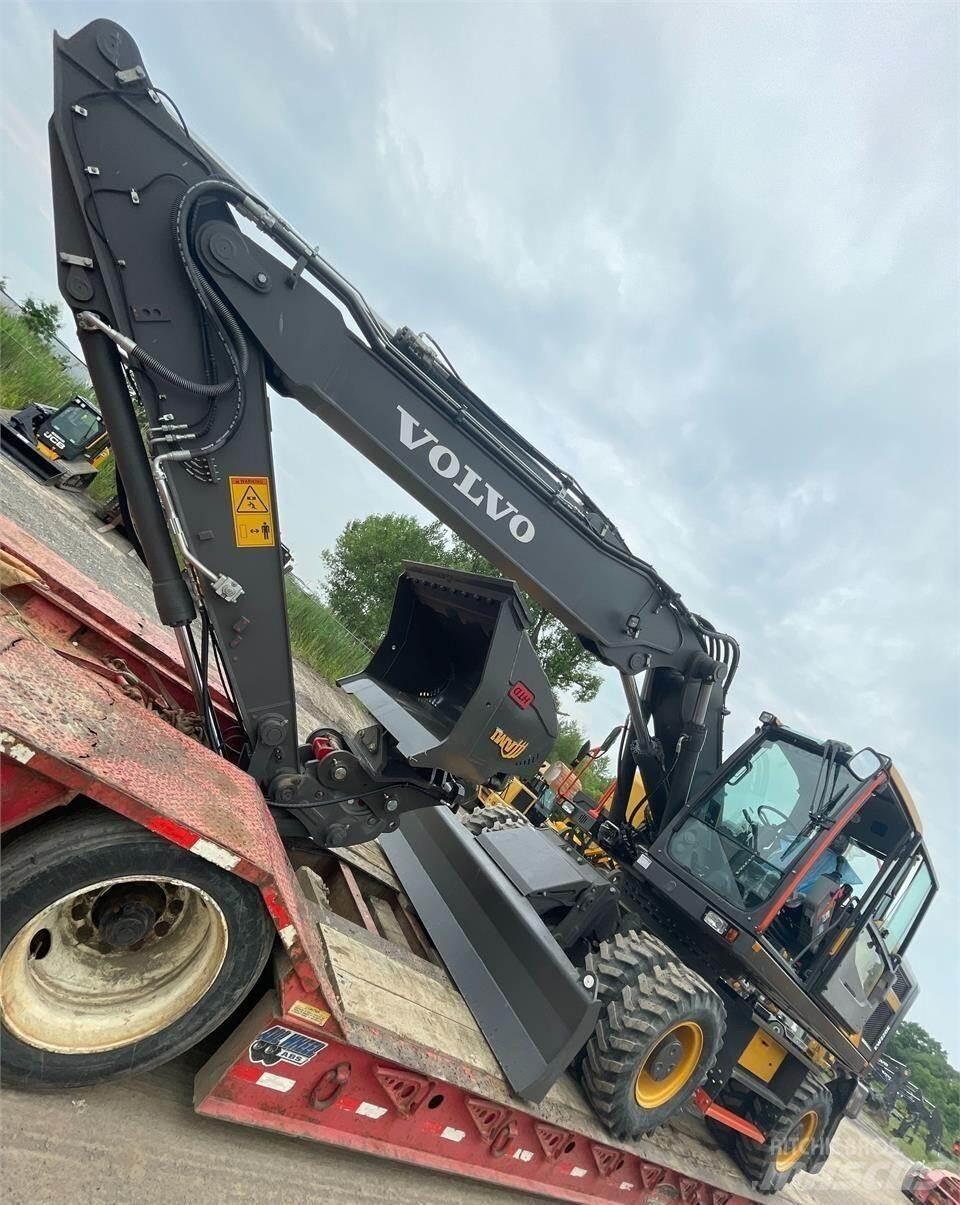 Volvo EW220E Kolová rýpadla