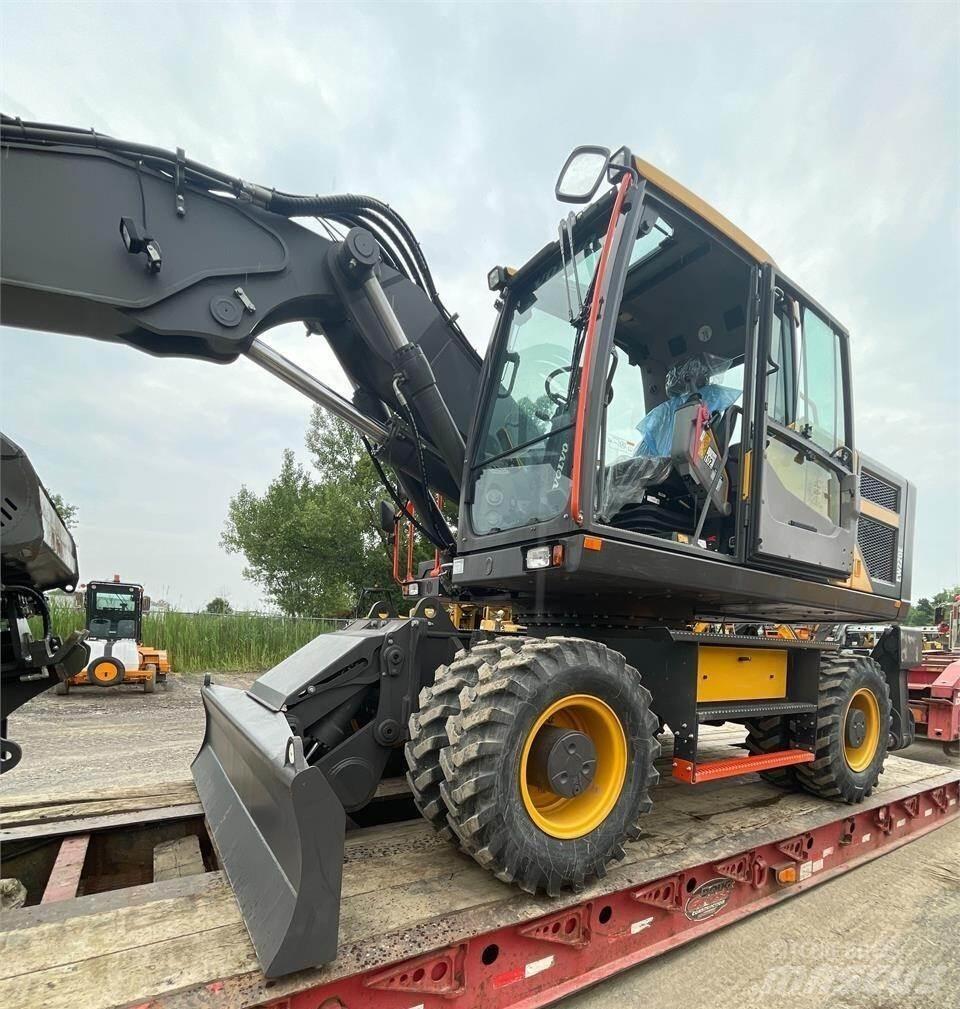 Volvo EW220E Kolová rýpadla