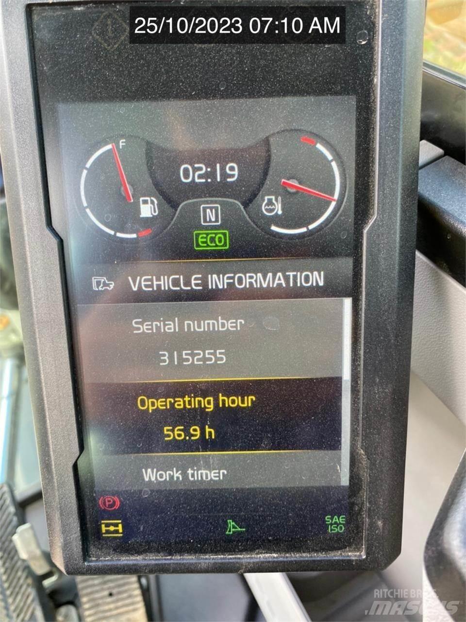 Volvo EW60E Kolová rýpadla