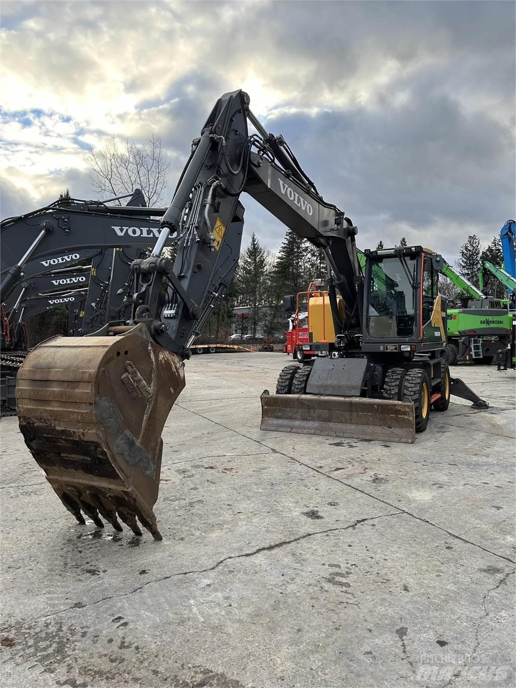 Volvo EWR170E Kolová rýpadla