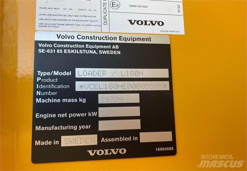 Volvo L180H Kolové nakladače