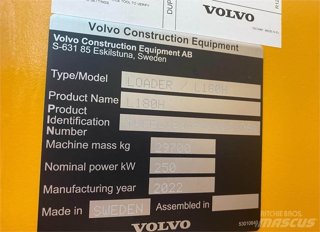 Volvo L180H Kolové nakladače